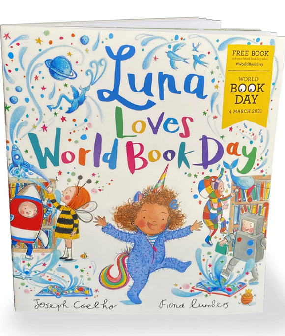 Luna loves world book day!